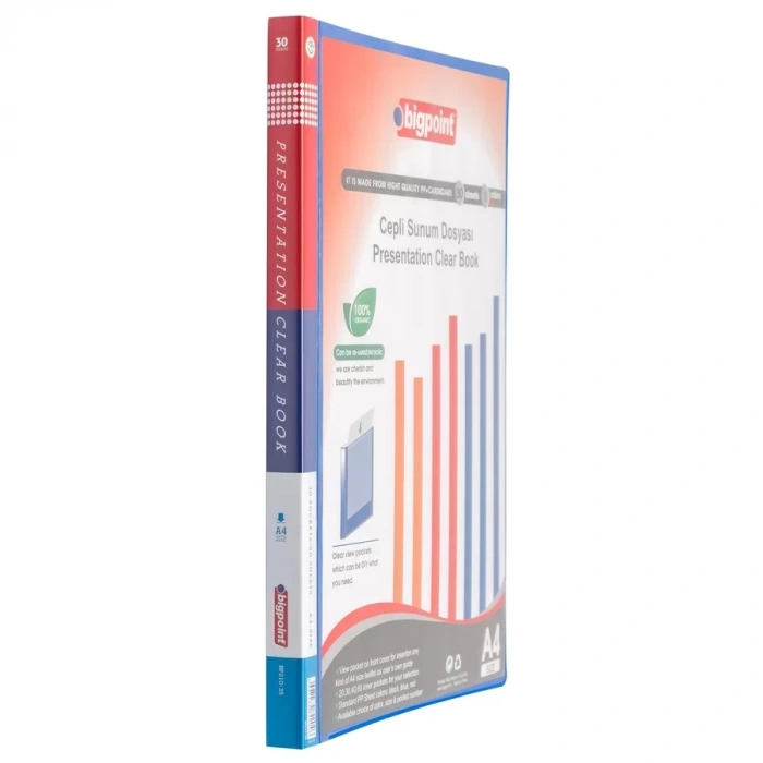 Bigpoint Sunum Dosyası Cepli 30lu Mavi