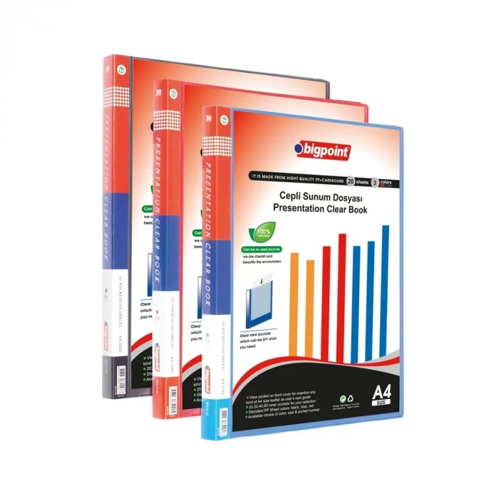 Bigpoint Sunum Dosyası Cepli 30lu Mavi