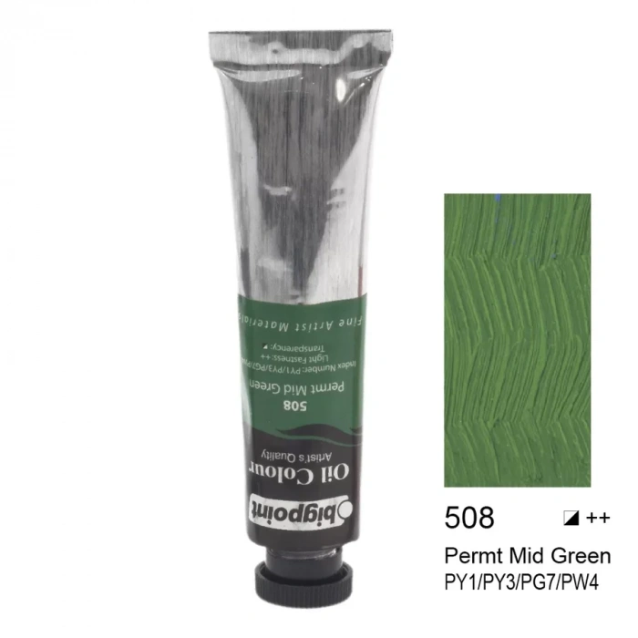Bigpoint Yağlı Boya 200 ml Permt Middle Green 508