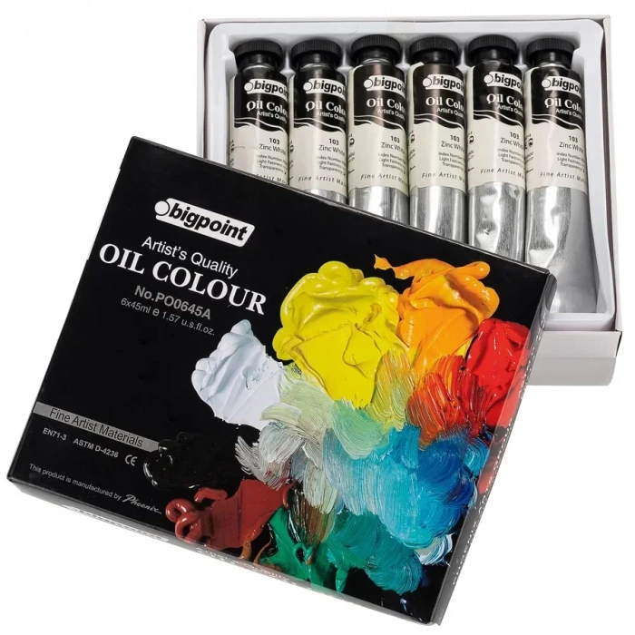 Bigpoint Yağlı Boya 45 ml Zinc White 103