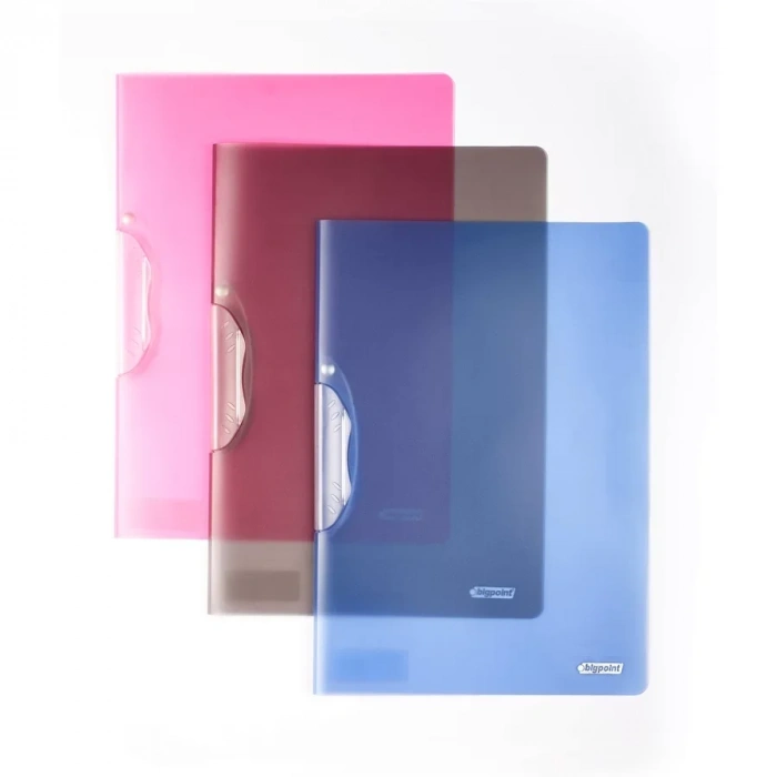 Bigpoint Yandan Sıkıştırmalı Dosya A4 Mavi