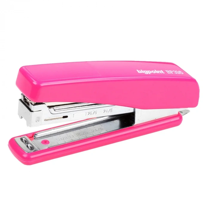 Bigpoint Zımba Makinesi 24/6 Pembe