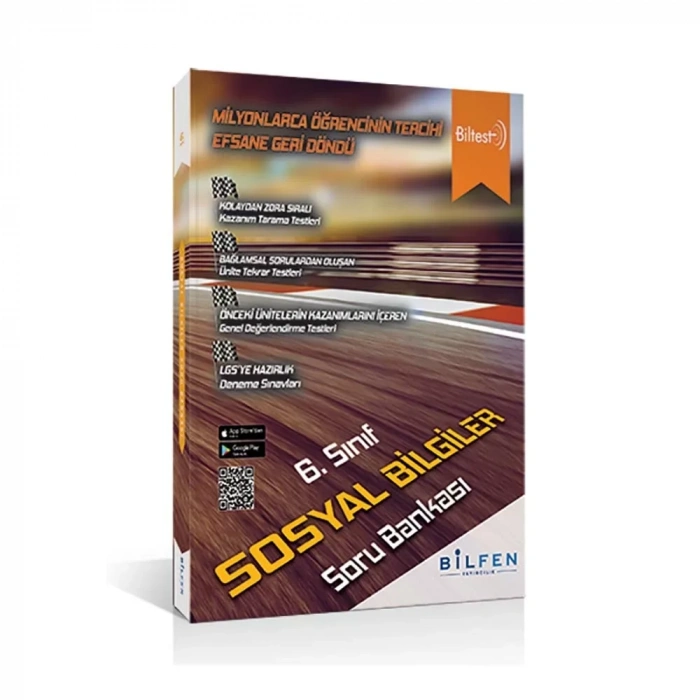 Bilfen  6. Sınıf BİLTEST Sosyal Bilgiler Soru Bankası