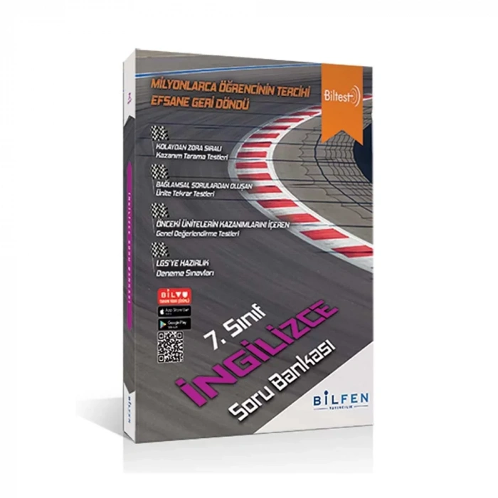 Bilfen  7. Sınıf BİLTEST İngilizce Soru Bankası