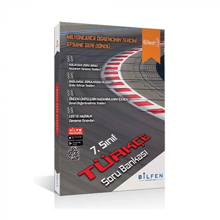 Bilfen  7. Sınıf BİLTEST Türkçe Soru Bankası