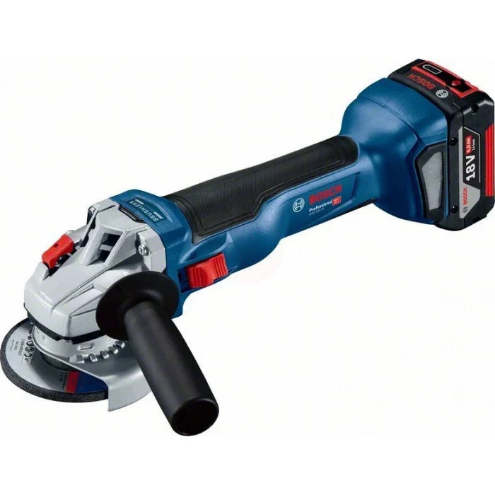 Bosch Akülü Avuç Taşlama Makinesi GWS 18V-10 (2 x 5,0 Ah Akü) - 06019J4004