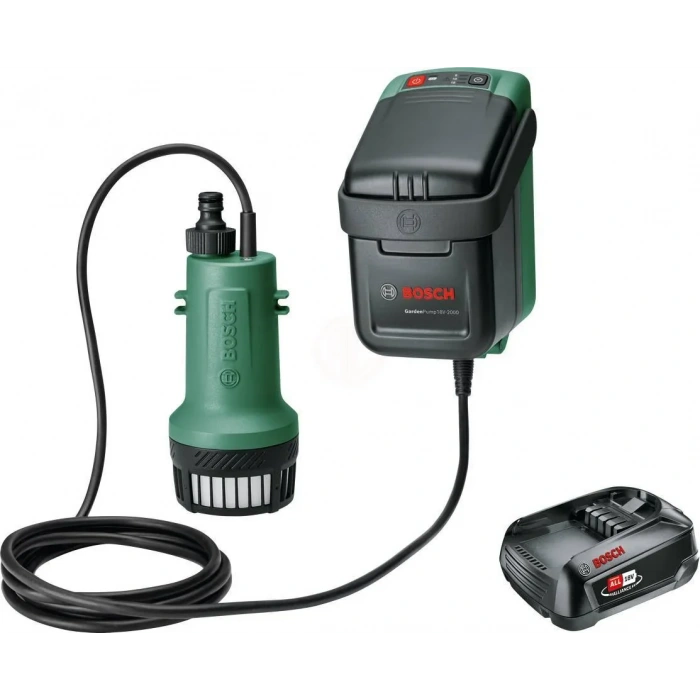 Bosch Akülü Bahçe Sulama Pompası Gardenpump 18v-2000 (1 X 2,5 Ah Akü) - 06008c4202