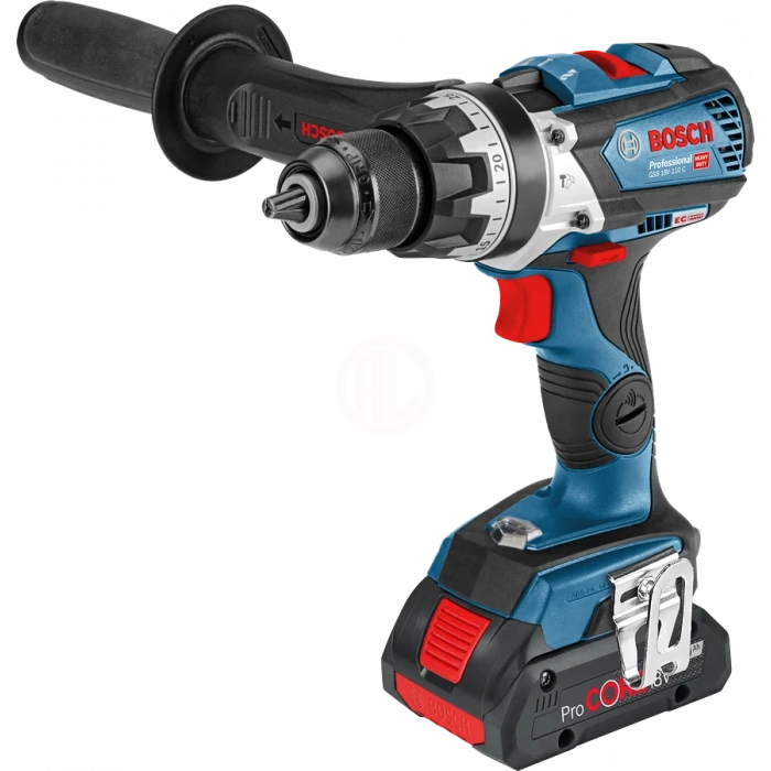 Bosch Akülü Darbeli Vidalama Matkabı GSB 18V-110 C (2 x 5,0 Ah Akü) - 06019g030d