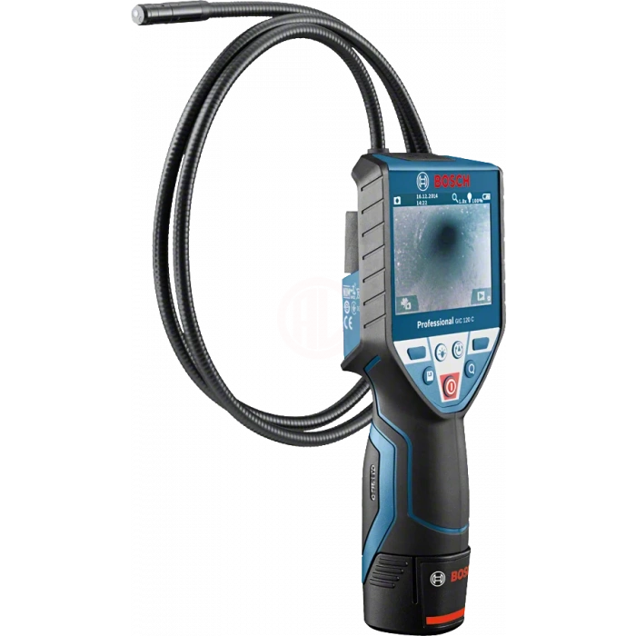 Bosch Akülü Denetim Kamerası GIC 120 C (4 x Pil 1,5 V LR6 AA Şarj Edilebilir Pil) - 0601241200