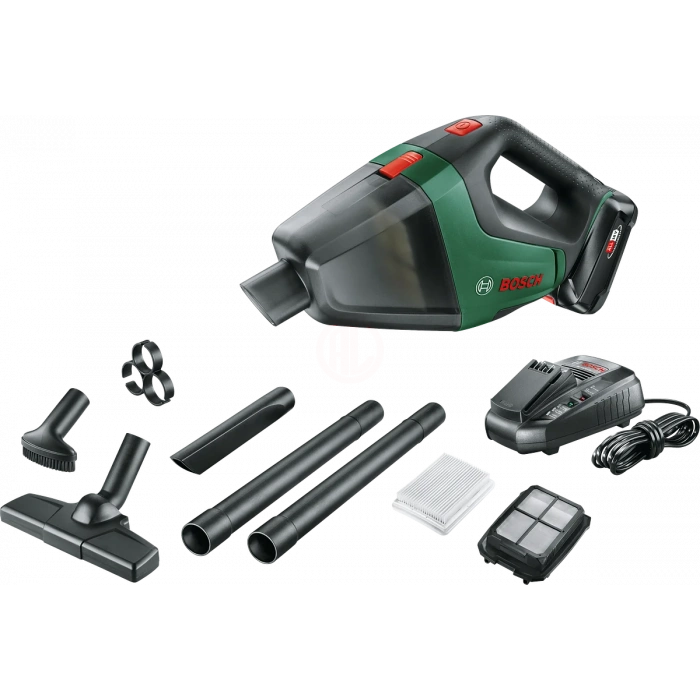 Bosch Akülü Elektrikli Süpürge UniversalVac 18 (1 x 2,5 Ah Akü) - 06033B9103