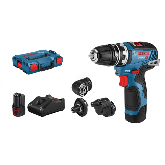 Bosch Akülü Vidalama Matkabı GSR 12V-35 FC Set (2 x 3,0 Ah Akü) - 06019H3000