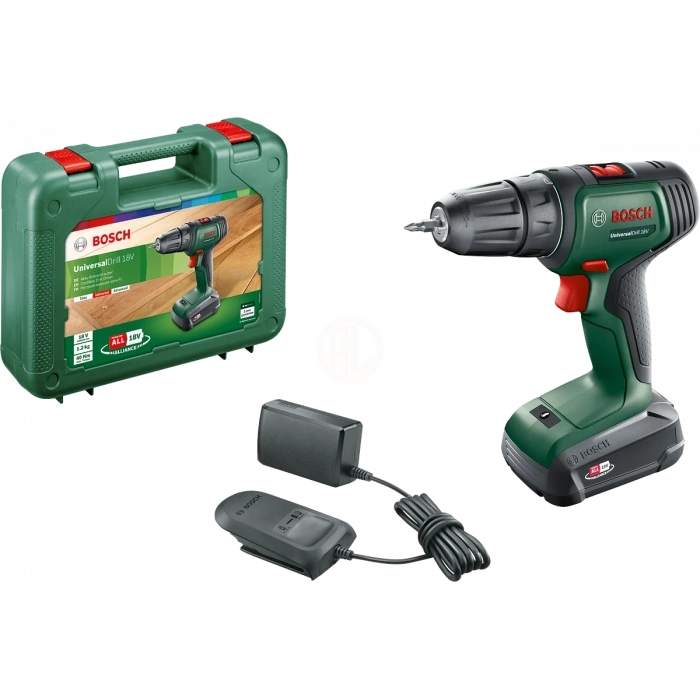 Bosch Akülü Vidalama Matkabı UniversalDrill 18 (1 x 1,5 Ah Akü) - 06039D4001