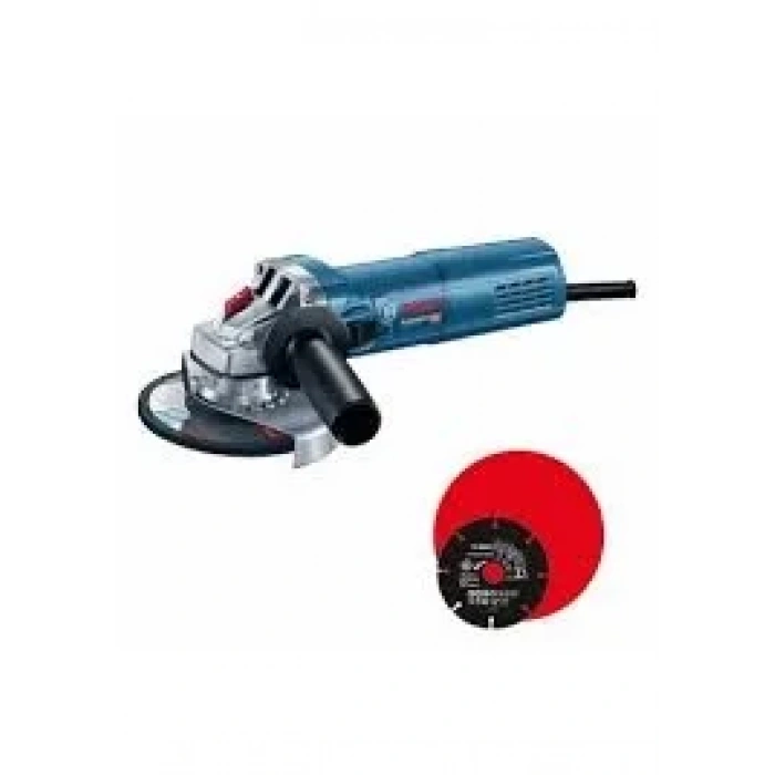 Bosch Avuç Taşlama Makinesi GWS 9-125 S (125 mm) + Tugsten Karbürden Kesme Diski - 0601396123