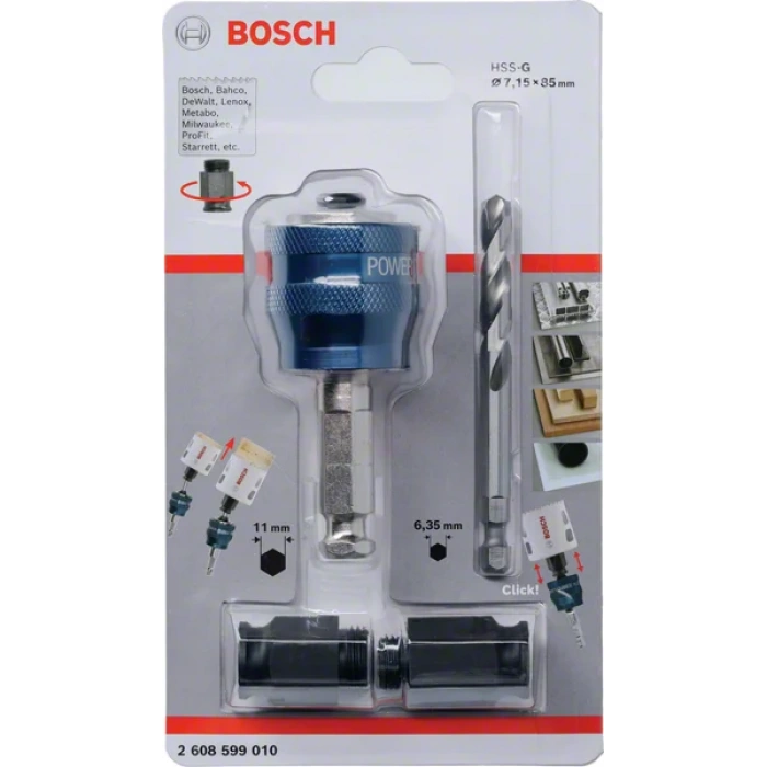 Bosch Power Change Adaptör Seti 4 Parça - 2608599010