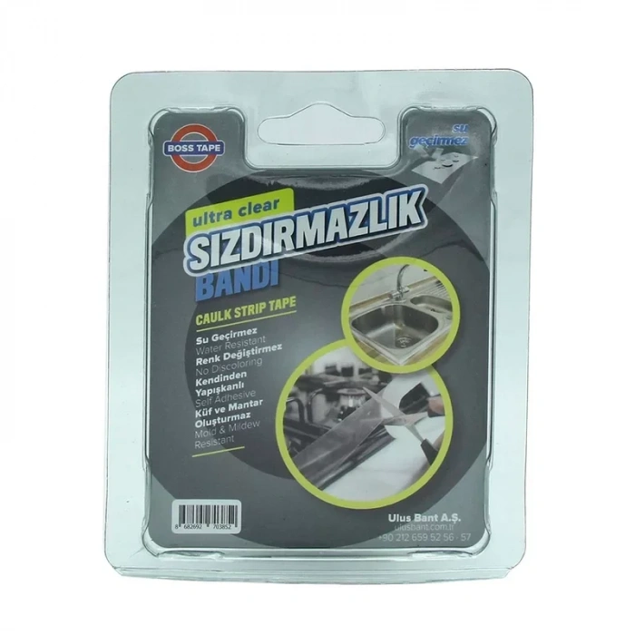 BOSS TAPE 3852 ULTRA SIZDIRMAZLIK BANDI 30mmx3m ŞEFFAF