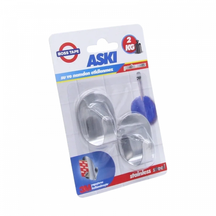 BOSS TAPE 4149 PASLANMAZ KÜÇÜK ASKI 2Lİ BLİSTER