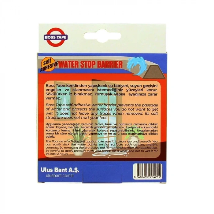Boss Tape 4255 Yapışkanlı Su Bariyeri 15mmx1m