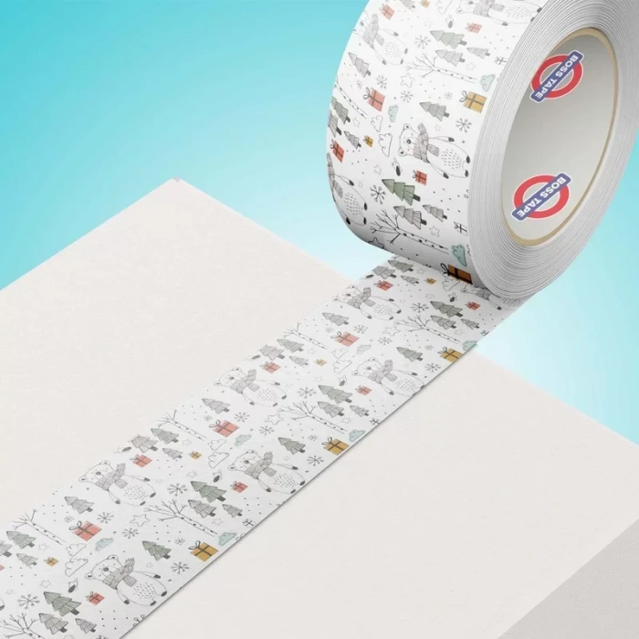 Boss Tape 4583 Desenli Dekoratif Koli Bandı 45mmx25m Ayıcık
