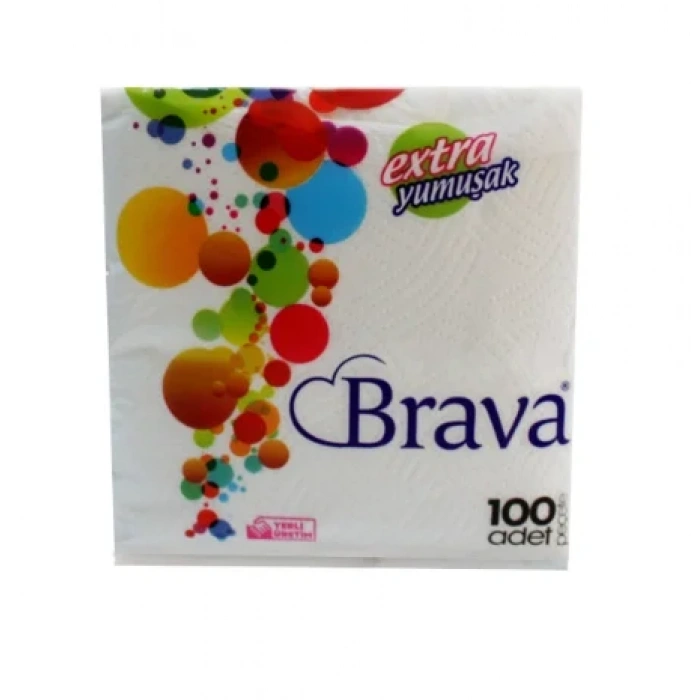 Brava Extra Peçete 30x30 ( 24 Paket )