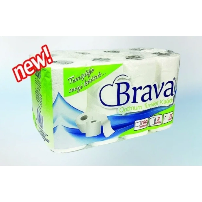 Brava Tuvalet Kağıdı 16lı X 3 Pk. ( 48 Rulo )