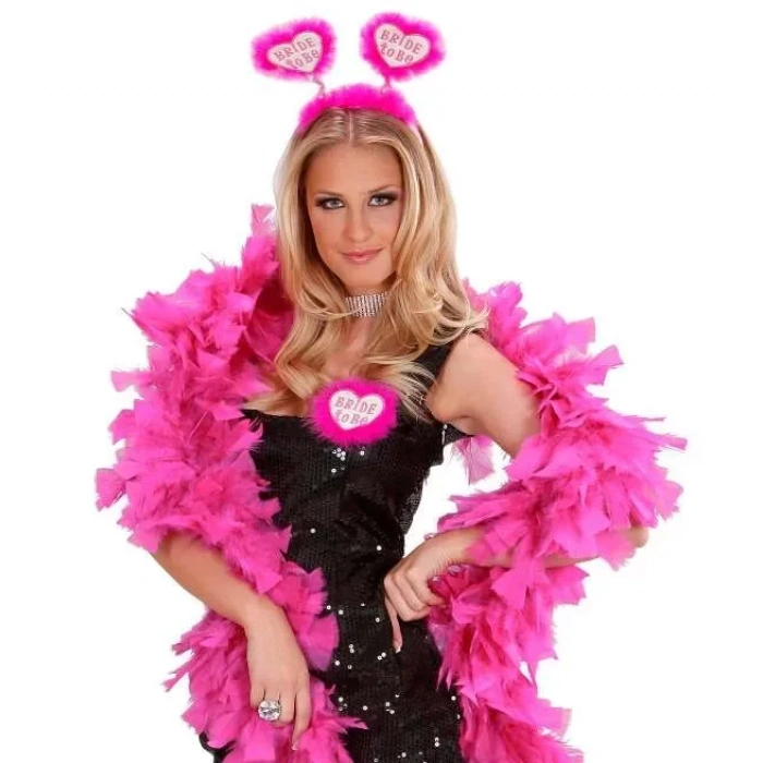 Bride To Be Pembe Otrişli Taç