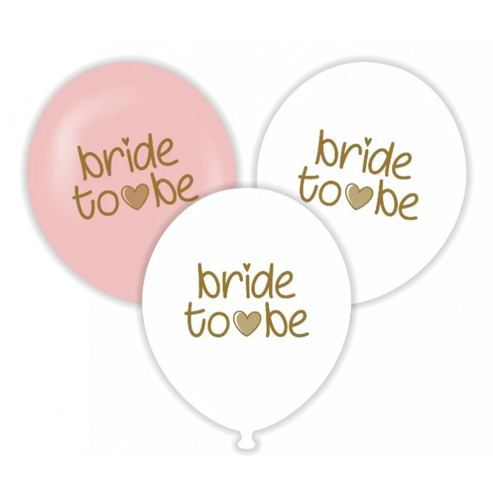 Bride To Be Temalı Baskılı Balon 6 Adet