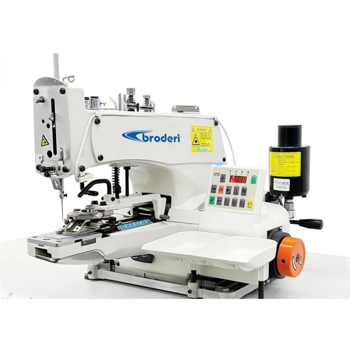 Broderi Bd-1377 Çift Kurveli Düğme Makinası (direct Drive)