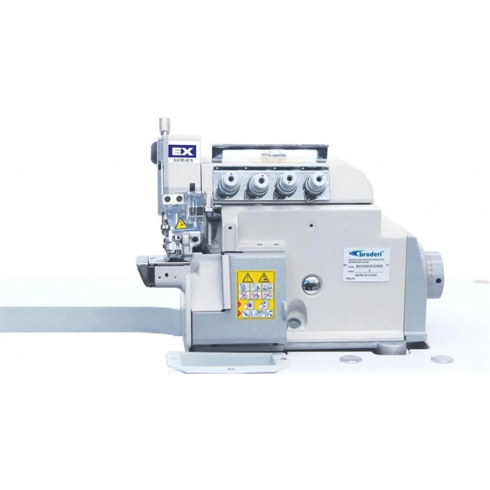 Broderi Bd-5114ex-dd 4 İplik Burunlu Overlok Makinesi Direct Drive