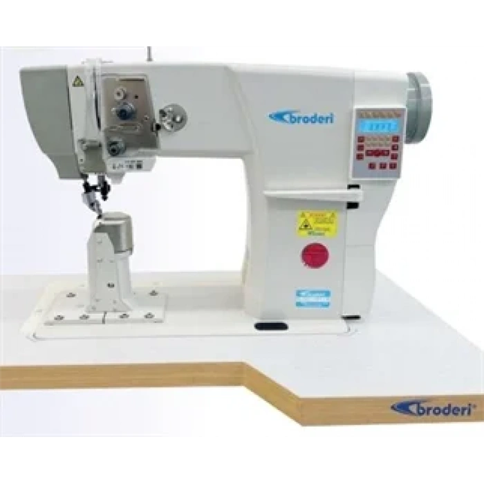 Broderi Bd-792 Çift İğne Rodalı Deri Dikiş Makinesi