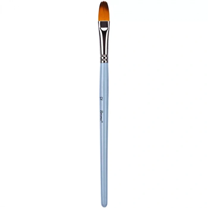 BRONS 200 F YAĞLI-AKRİLİK BOYA KISA SAP FIRÇA NO:12 BR-2156