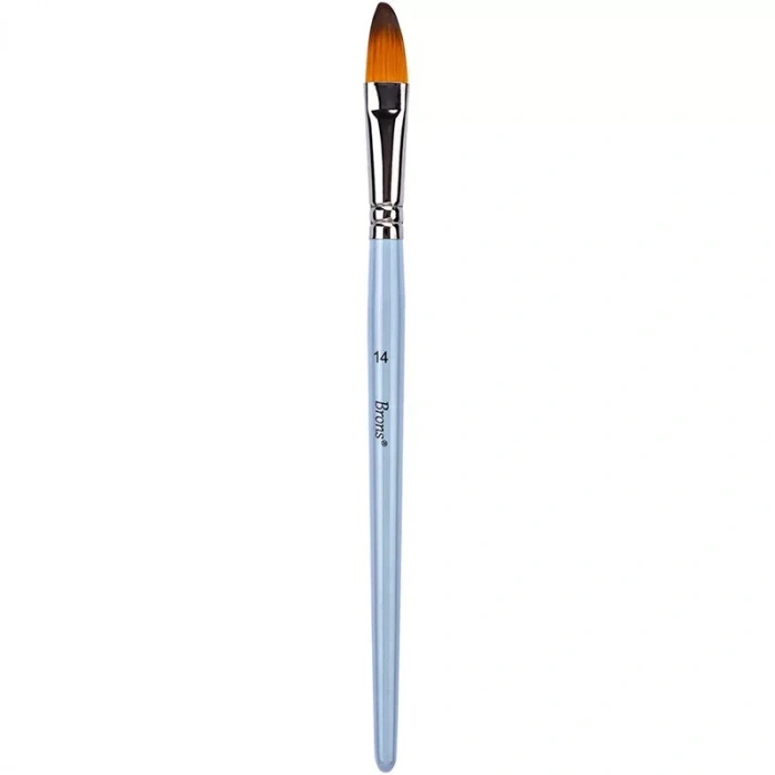 BRONS 200 F YAĞLI-AKRİLİK BOYA KISA SAP FIRÇA NO:14 BR-2157