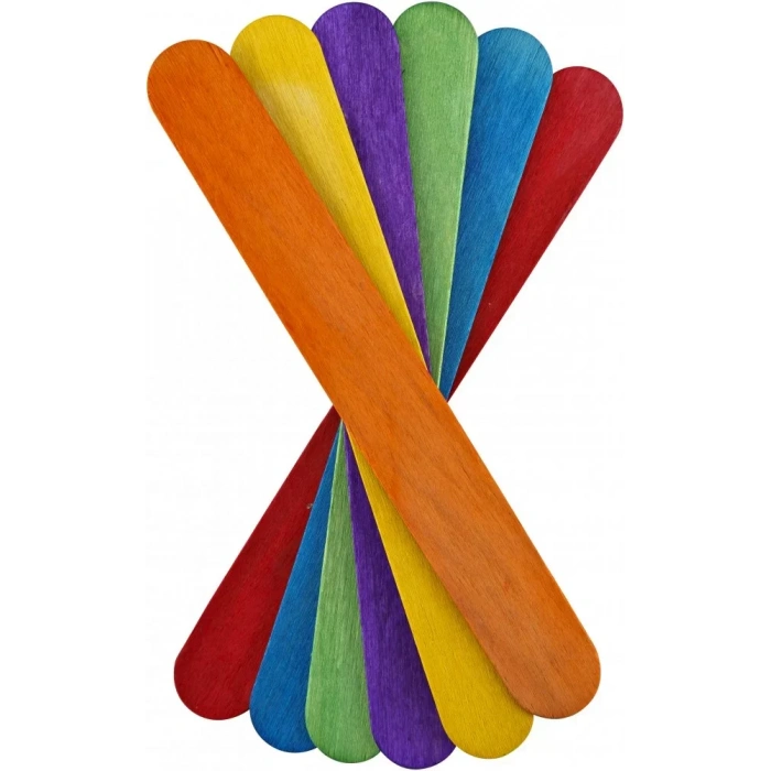 BRONS AHŞAP ÇUBUK RENKLİ GENİŞ 50 Lİ BR-903