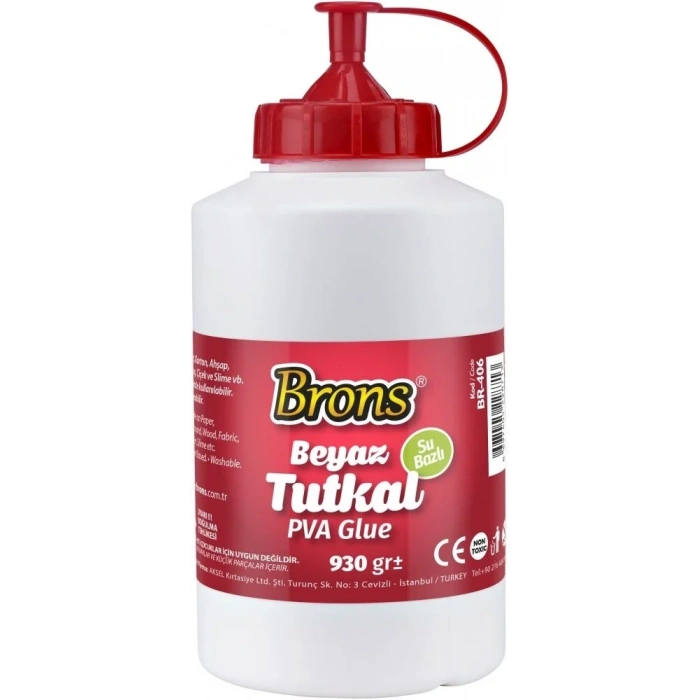 Brons Genel Amaçlı Beyaz Tutkal 900 gr.