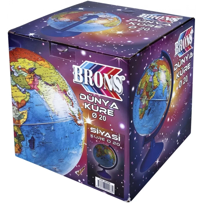 Brons Küre 20 Cm Siyasi Br-800