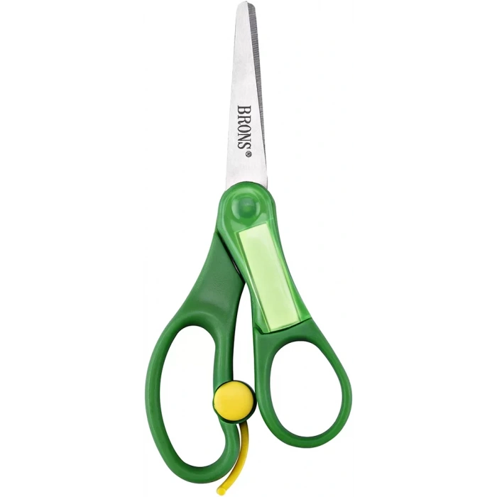 BRONS ÖĞRENCİ MAKASI YAYLI İSİMLİKLİ BR-703