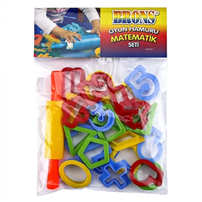 Brons Oyun Hamuru Matematik Seti Br-472