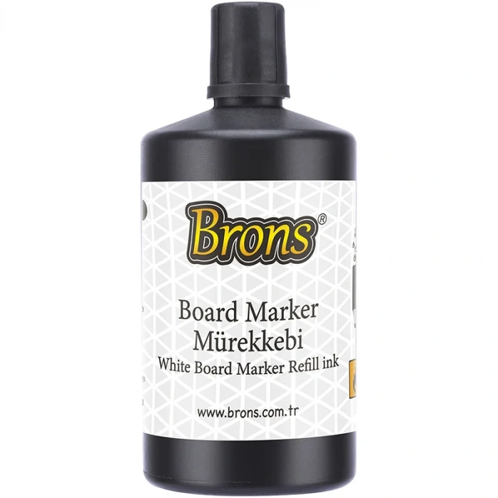 BRONS SİYAH TAHTA KALEMİ MÜREKKEBİ 250 cc BR-9150