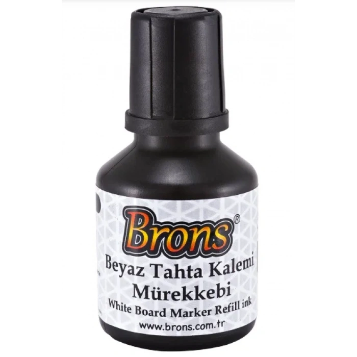 BRONS SİYAH TAHTA KALEMİ MÜREKKEBİ 30 cc BR-350