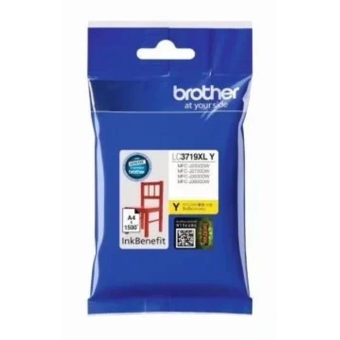 Brother Lc3719xly Sarı Kartuş Mfc-j3930dw 1500 Sayfa