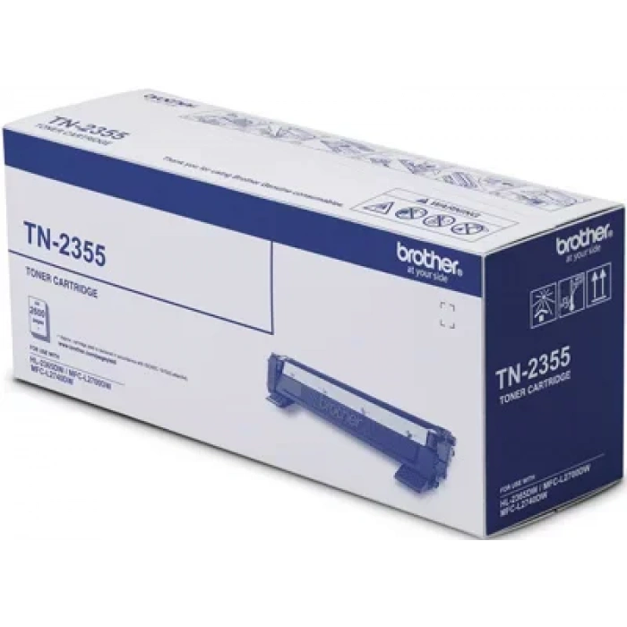 BROTHER TN-2355 2600 SAYFA SİYAH TONER L-L2365DW, MFC-L2740DW, MFC-L2700DW