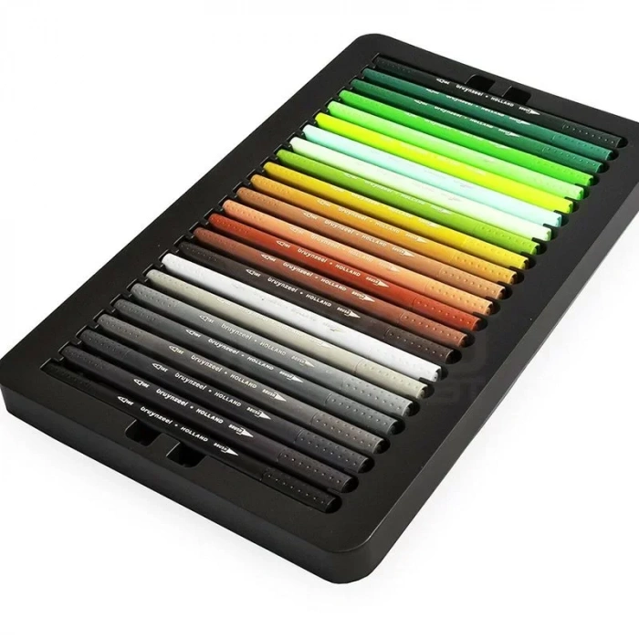 Bruynzeel Expression Series Fineliner-brush Pens Çift Taraflı Kalem 72li 60325072