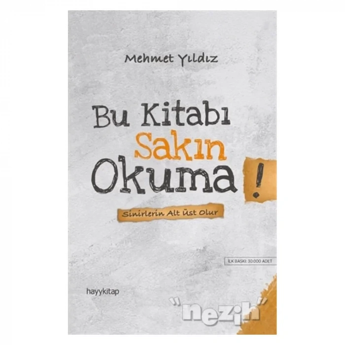 Bu Kitabı Sakın Okuma!