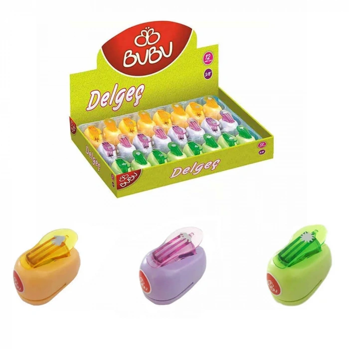 Bubu Şekilli Delgeç Mini Boy 3-8