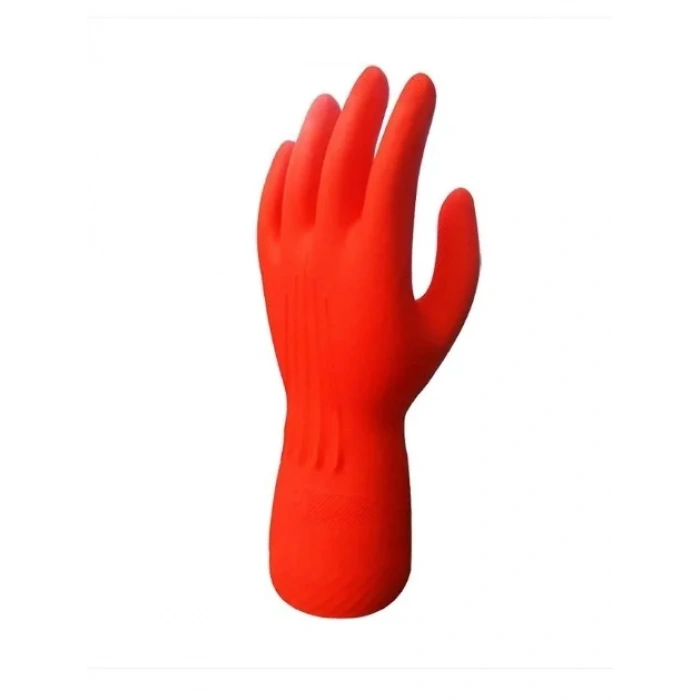 Bulaşık Eldiveni Kırmızı ( M ) 50 Çift