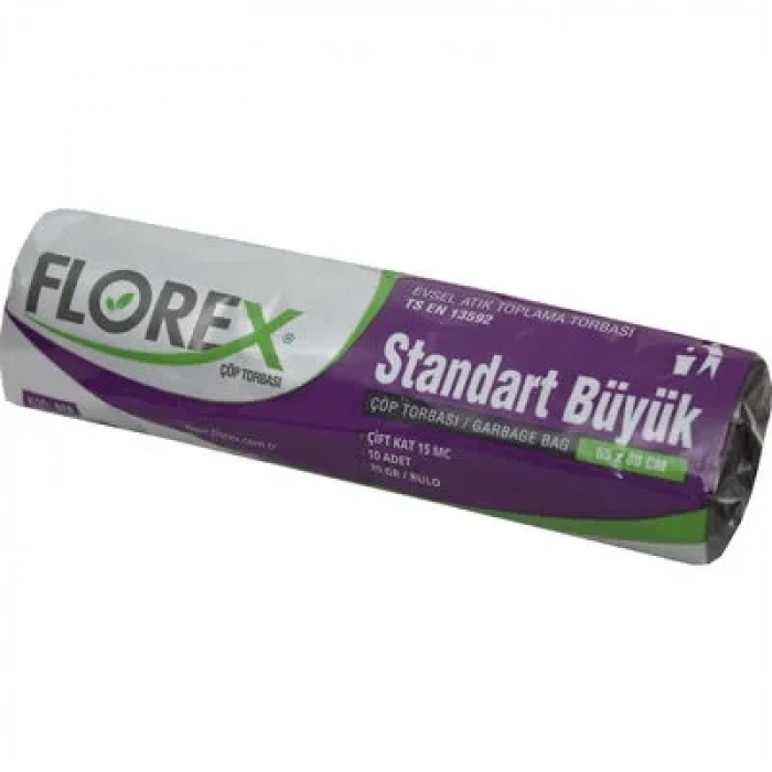 Büyük Boy Çöp Poşeti - 10 Adet