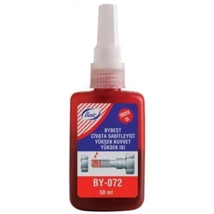 ByBest Civata Sabitleyici Yüksek Kuvvet BY-072 Yüksek Isı 50 ml