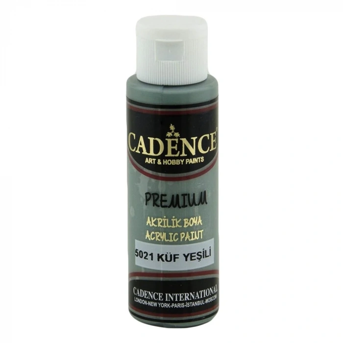 Cadence Akrilik Boya 70ml 5021 Küf Yeşili