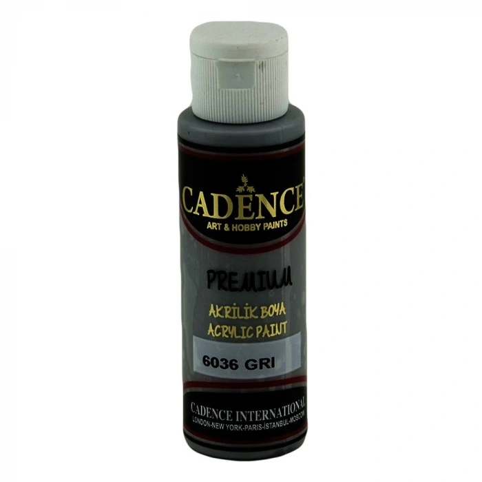 Cadence Akrilik Boya 70ml 6036 Gri