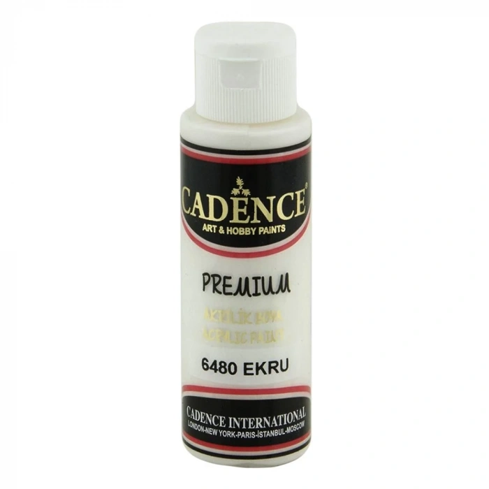 Cadence Akrilik Boya 70ml 6480 Ekru