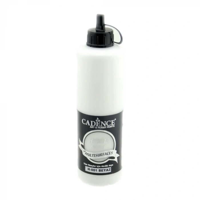 Cadence Akrilik Boya Hybrid Multisurface 500ml H001 Beyaz